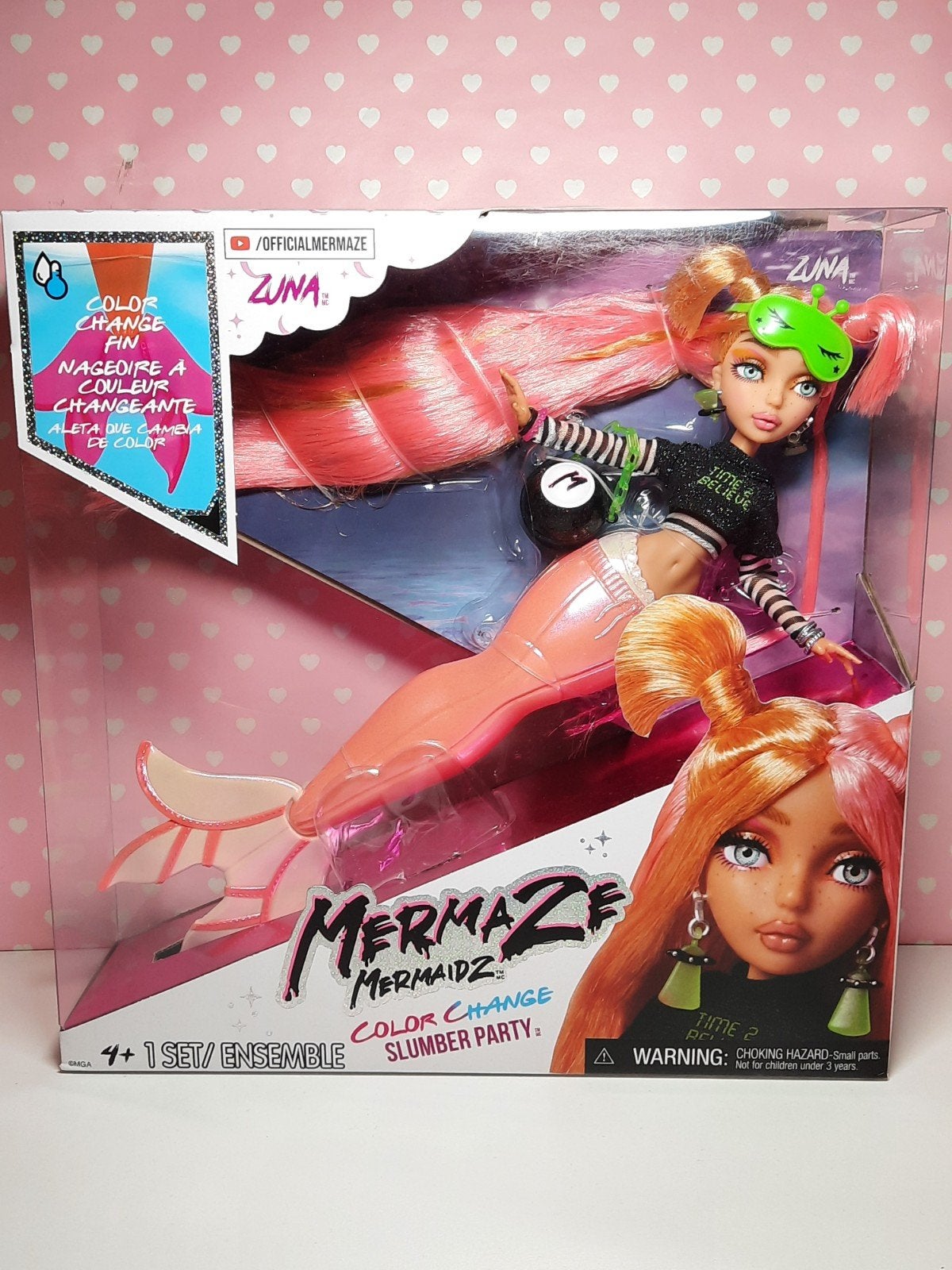 Mermaze Mermaidz Zuna Slumber Party MGA pop, Ophalen of Verzenden, Nieuw, Barbie