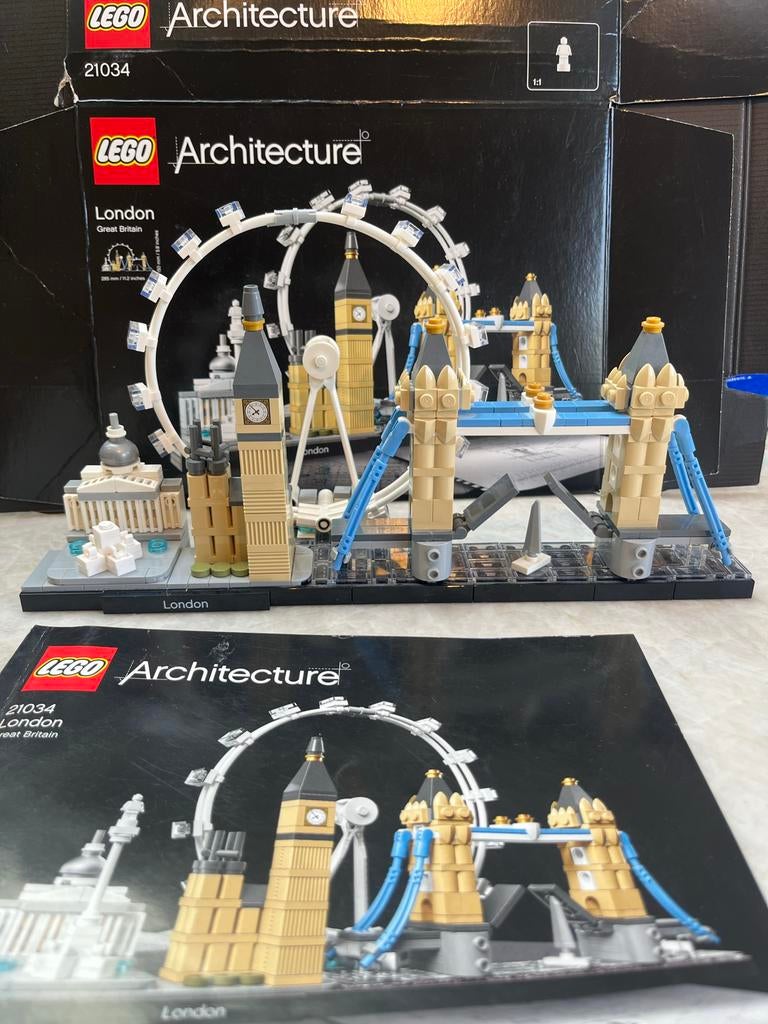 LEGO Architecture London Skyline 21034, Gebruikt, Lego, Overige typen, Architecture