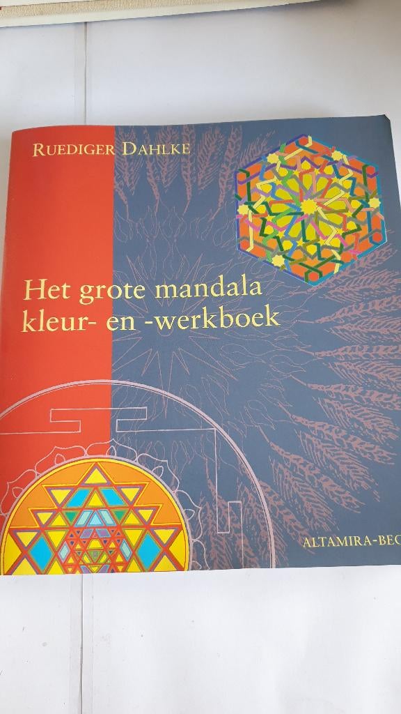 1112 het grote mandala kleur en werkboek - ruediger dahlke, Boeken, Verzenden, Overige onderwerpen, Achtergrond en Informatie