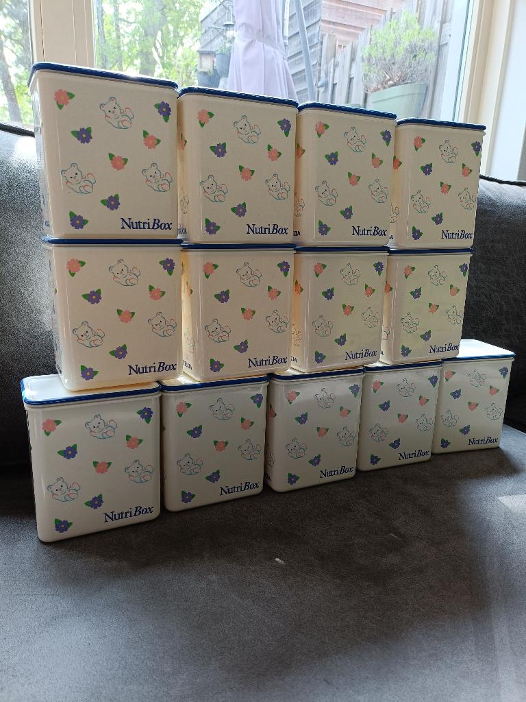 Nutribox beertjes (set of los) Nutricia bewaarbakken, Ophalen, Gebruikt, Overige typen
