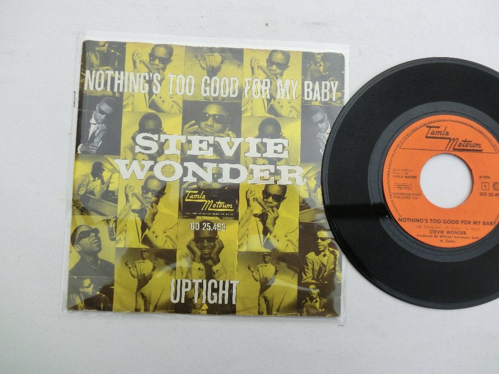 Stevie Wonder Nothing's too good for my baby, Ophalen of Verzenden, Zo goed als nieuw, 7 inch, Pop