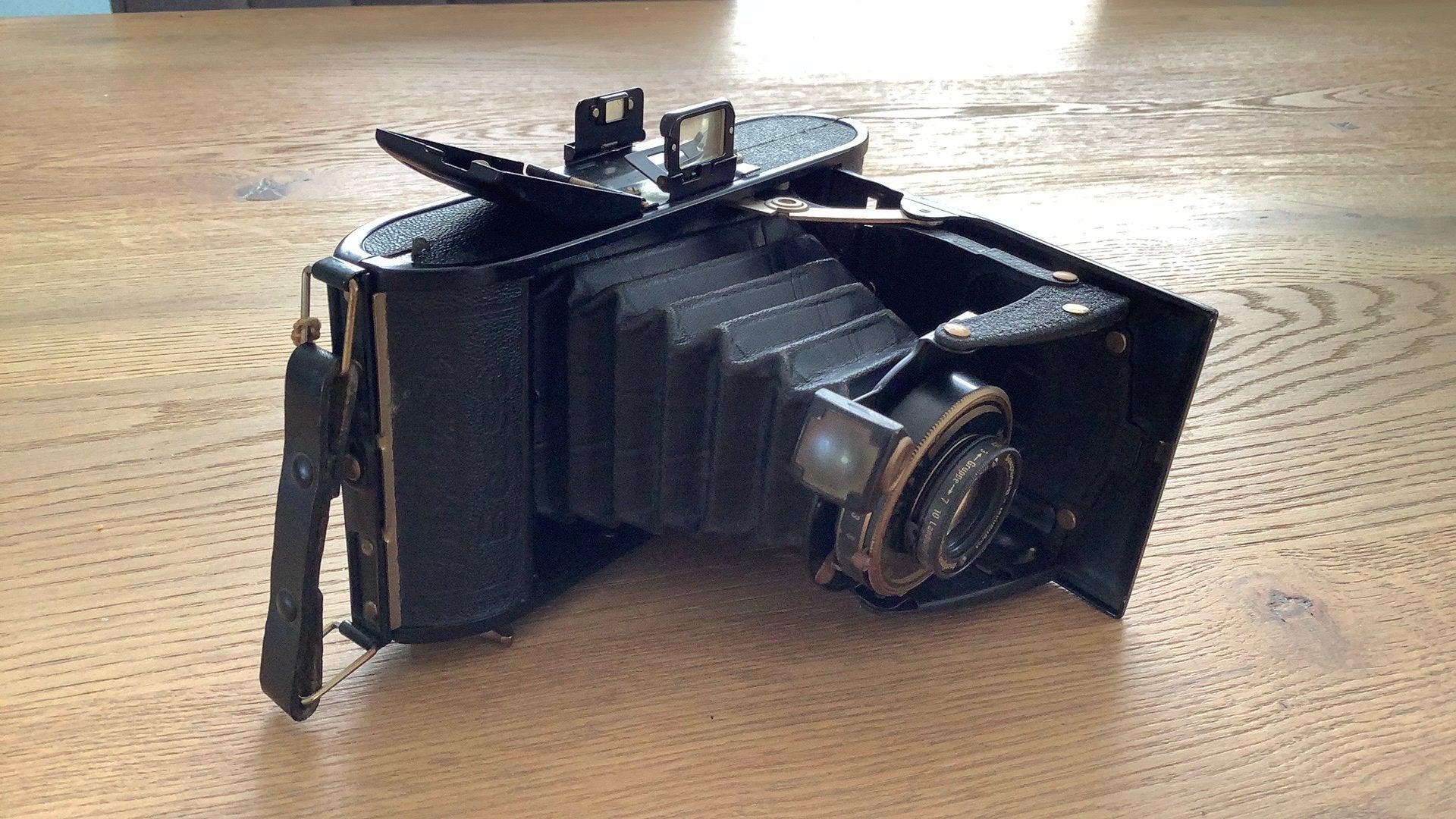 Antieke Voigtländer Bessa balgcamera (jaren 30), Audio, Tv en Foto, Fotocamera's Analoog, Ophalen of Verzenden, Niet werkend, Compact