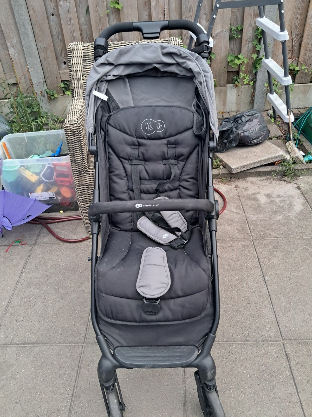 kinderwagen, Ophalen
