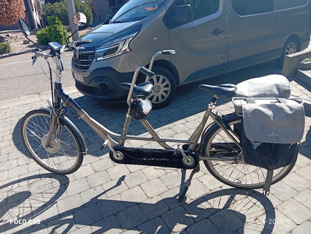 Elektrische tandem  Sparta ion, Fietsen en Brommers, Ophalen of Verzenden, Gebruikt, Minder dan 10 versnellingen
