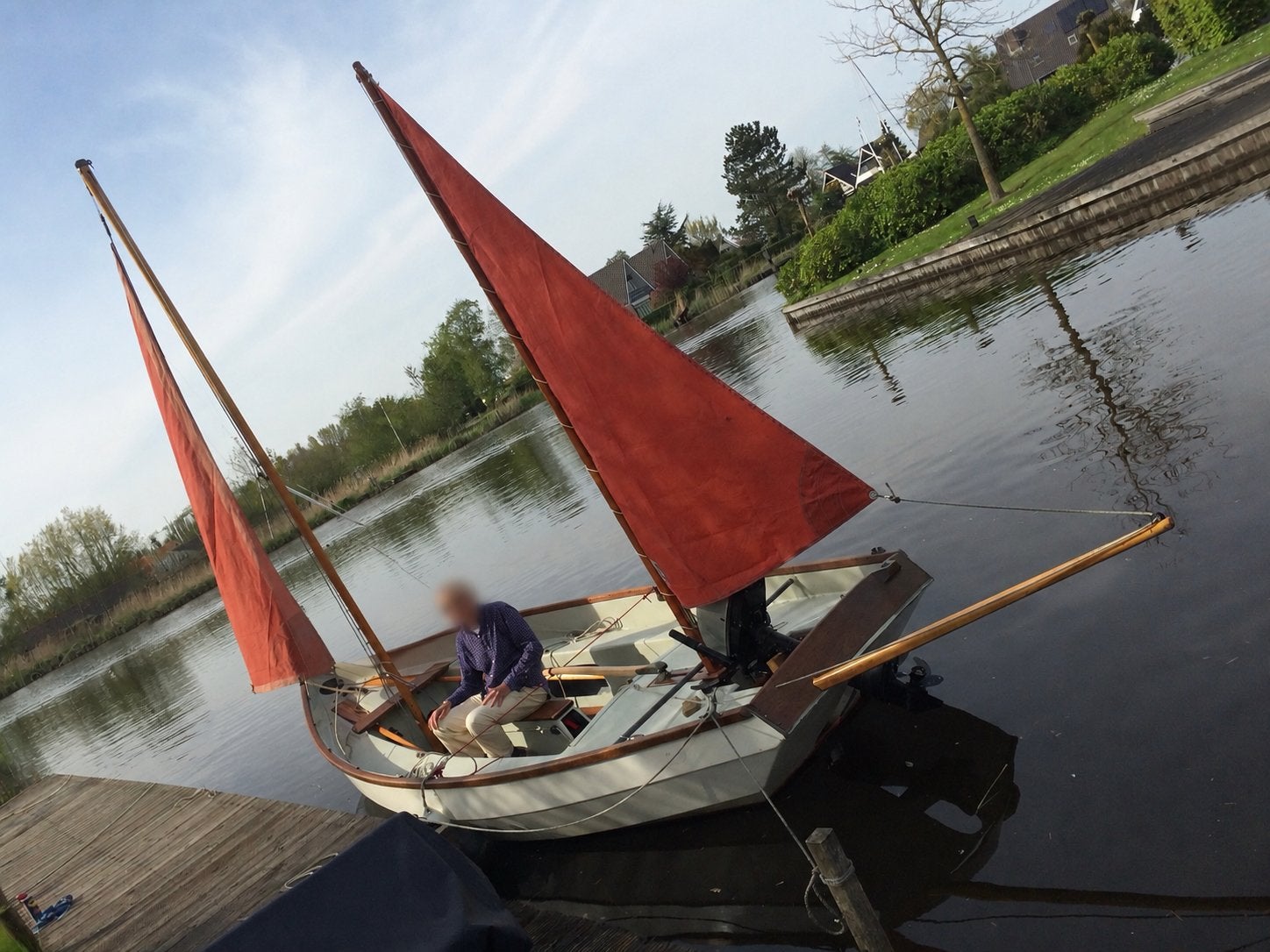 Drascombe Lugger MK3 met wegtrailer IN PRIJS VERLAAGD, Ophalen, Gebruikt, Overige typen, 6 m