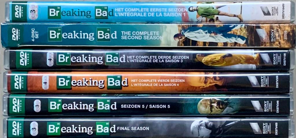 Breaking Bad - Complete Series [21 Discs], Vanaf 16 jaar, Ophalen of Verzenden, Zo goed als nieuw, Actie en Avontuur
