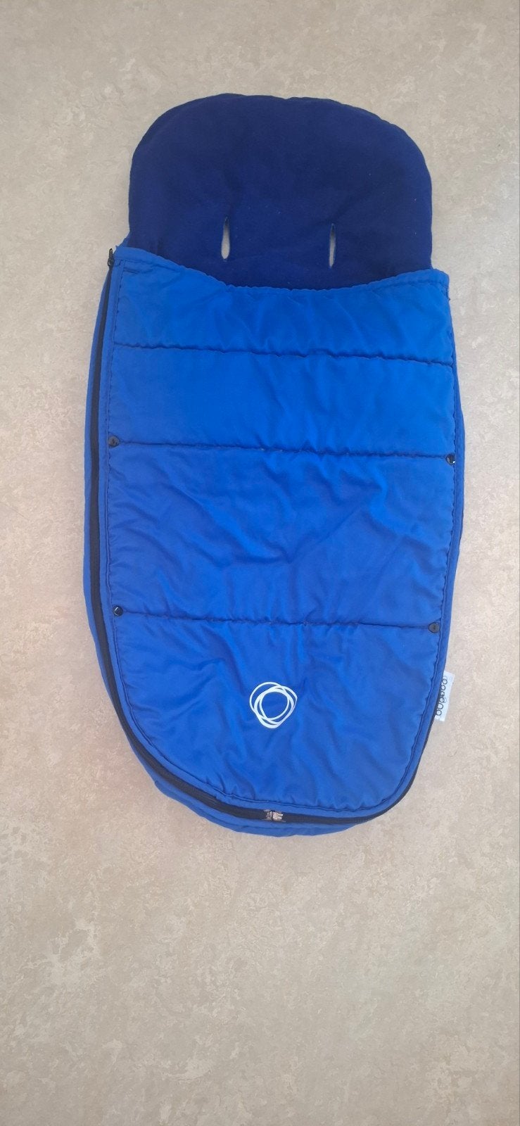 Bugaboo Voetenzak Blauw, Ophalen, Zo goed als nieuw