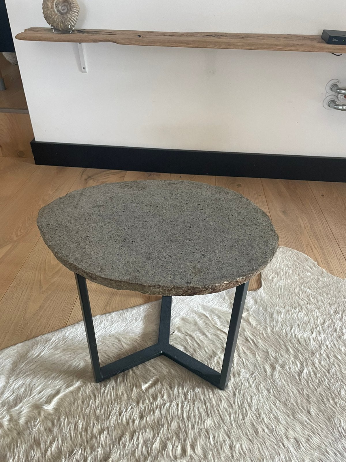 Organische design bijzettafel / salontafel, Huis en Inrichting, Tafels | Salontafels, Ophalen, Minder dan 50 cm, 50 tot 100 cm