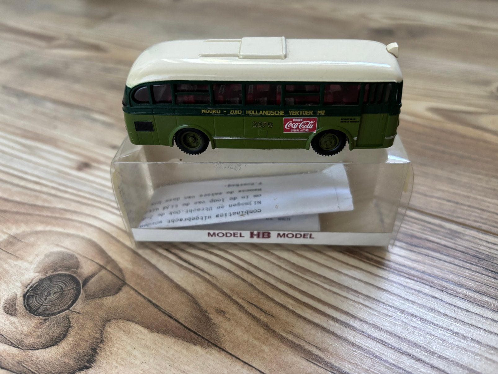 HB model bus Ford Transit NZH lijn 3 station, Hobby en Vrije tijd, Modelauto's | 1:87, Ophalen of Verzenden, Zo goed als nieuw