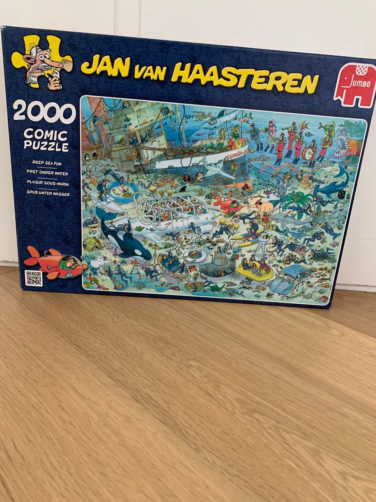 Jan van Haasteren puzzel 2000 stukjes, Hobby en Vrije tijd, Denksport en Puzzels, Ophalen, Meer dan 1500 stukjes, Gebruikt, Legpuzzel