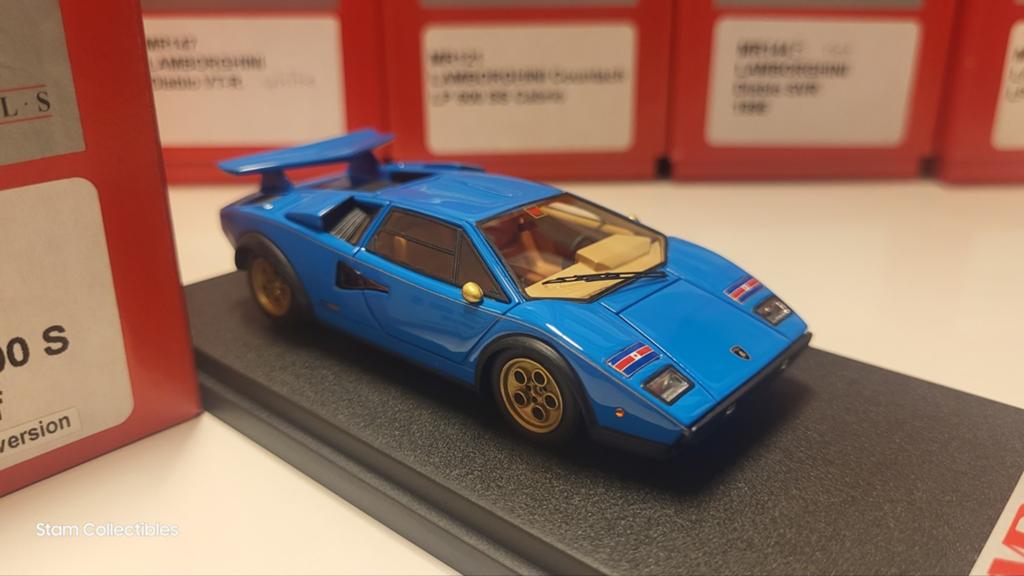 MR Collection MR Lamborghini Countach LP500 S Walter Wolf, Overige merken, Auto, Verzenden, Zo goed als nieuw
