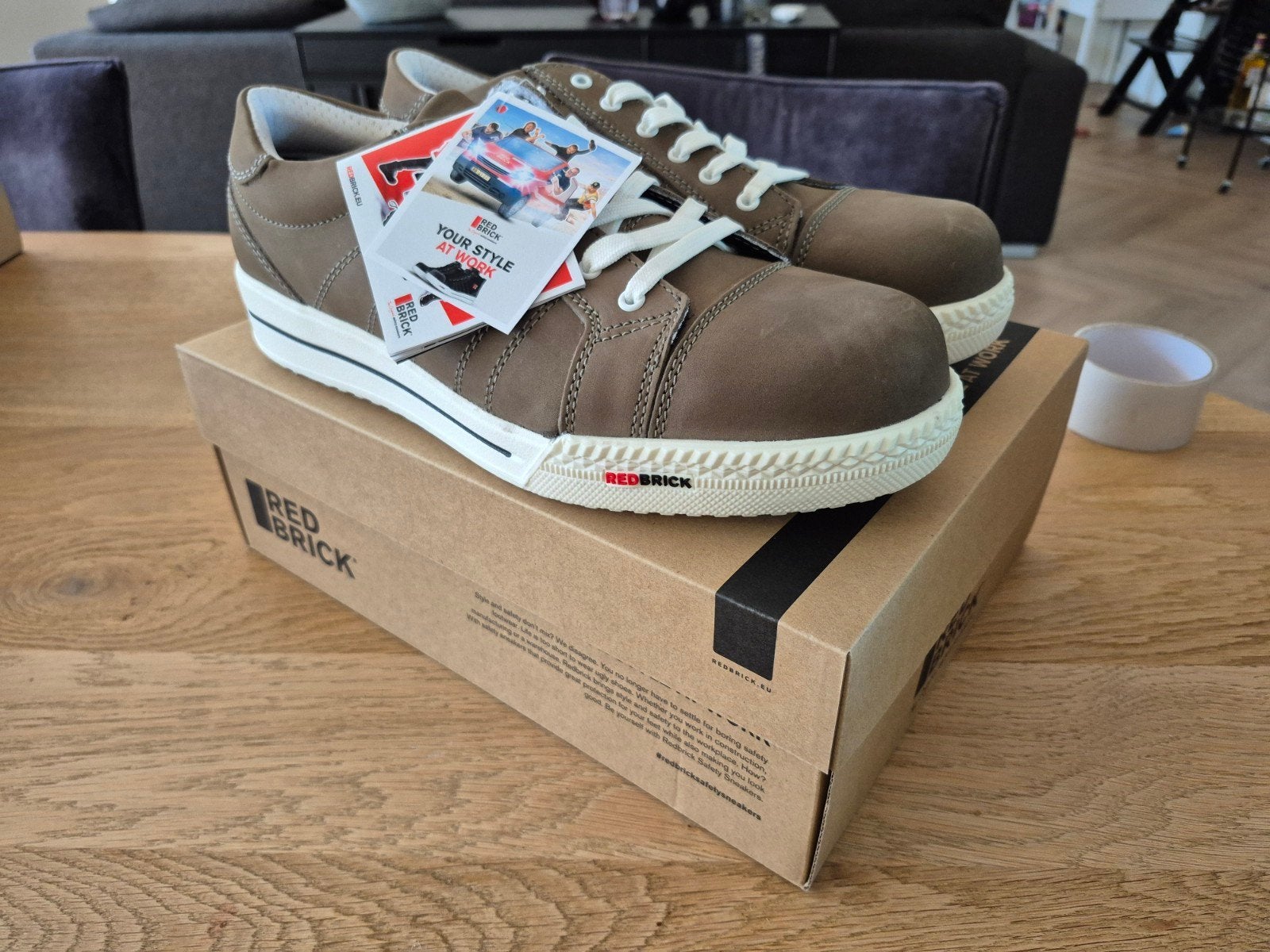 Nieuwe Redbrick Druse (S3) veiligheidssneakers maat 46, Ophalen of Verzenden, Nieuw