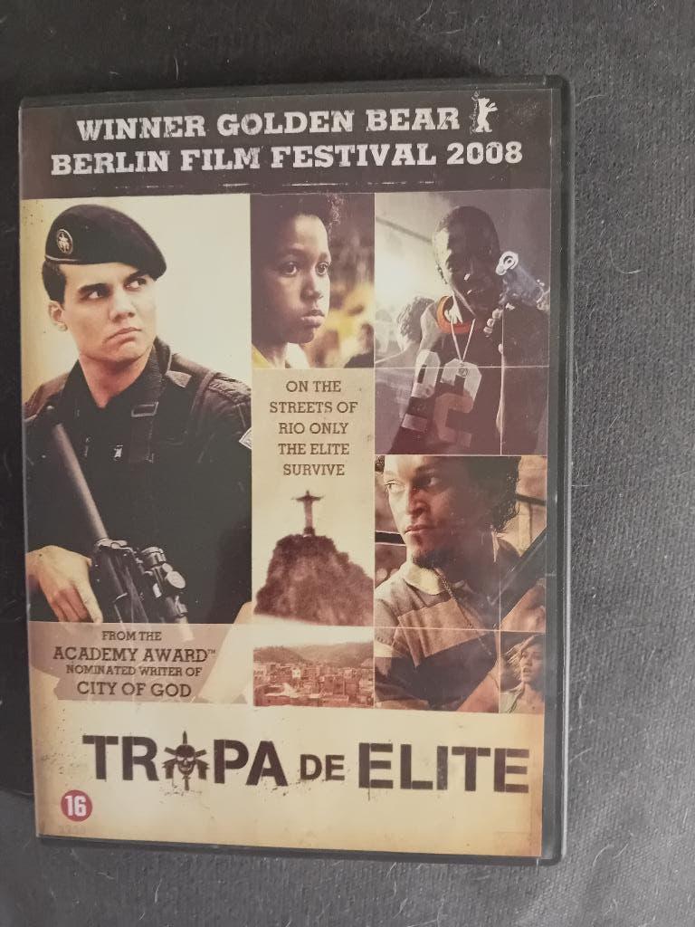 Tropa de elite  1+2 dvd, Alle leeftijden, Ophalen of Verzenden, Zo goed als nieuw, Detective en Krimi