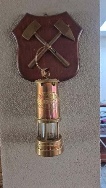 te koop oude mijnwerkers lampen, Antiek en Kunst, Ophalen of Verzenden