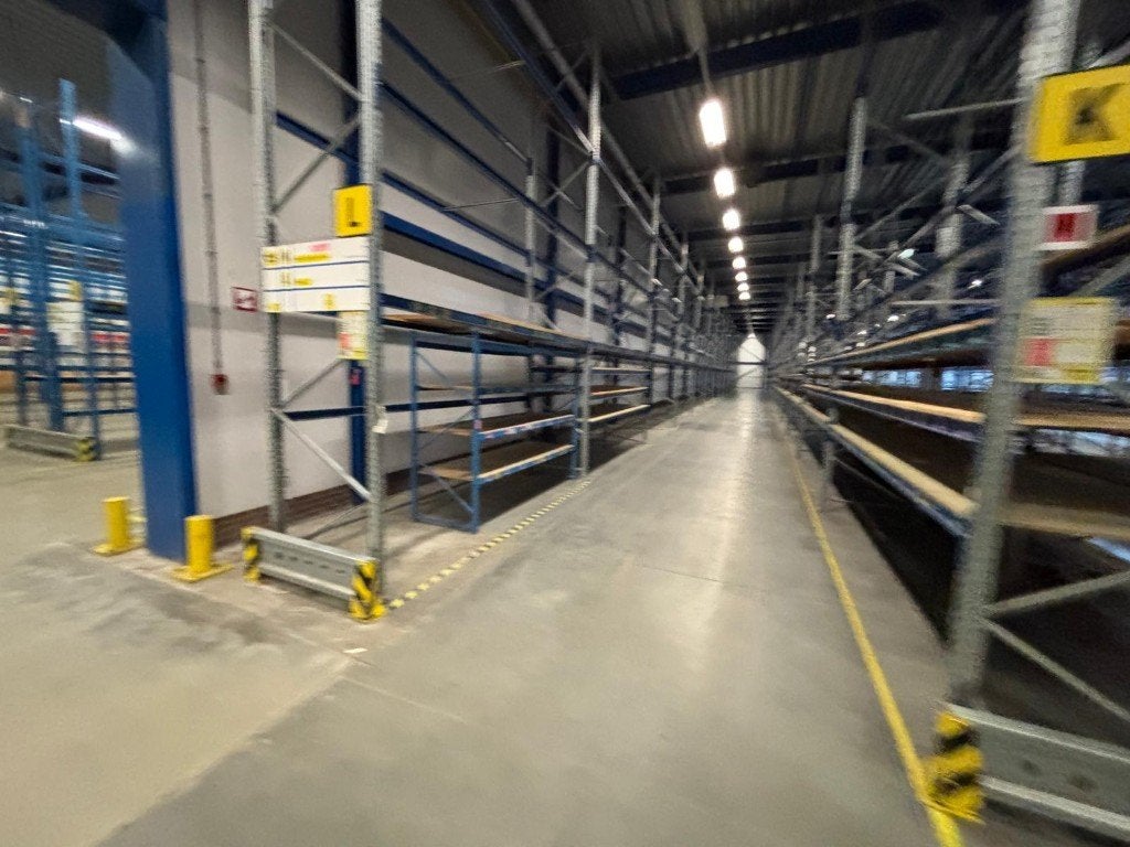 Mooie partij stellingen, pallet stelling, magazijn stelling, Ophalen