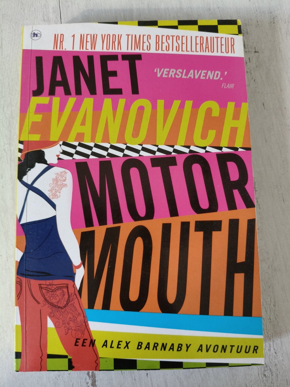 Motor Mouth - Janet Evanovich (Alex Barnaby Avontuur), Ophalen of Verzenden, Gelezen, Janet Evanovich