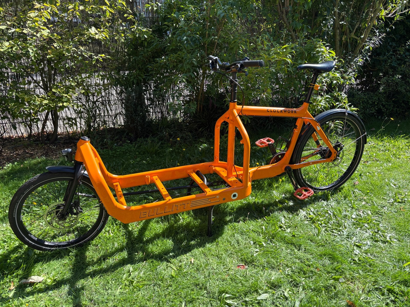 Larry vs Harry Bullitt bakfiets, Ophalen, Gebruikt, Schijfrem