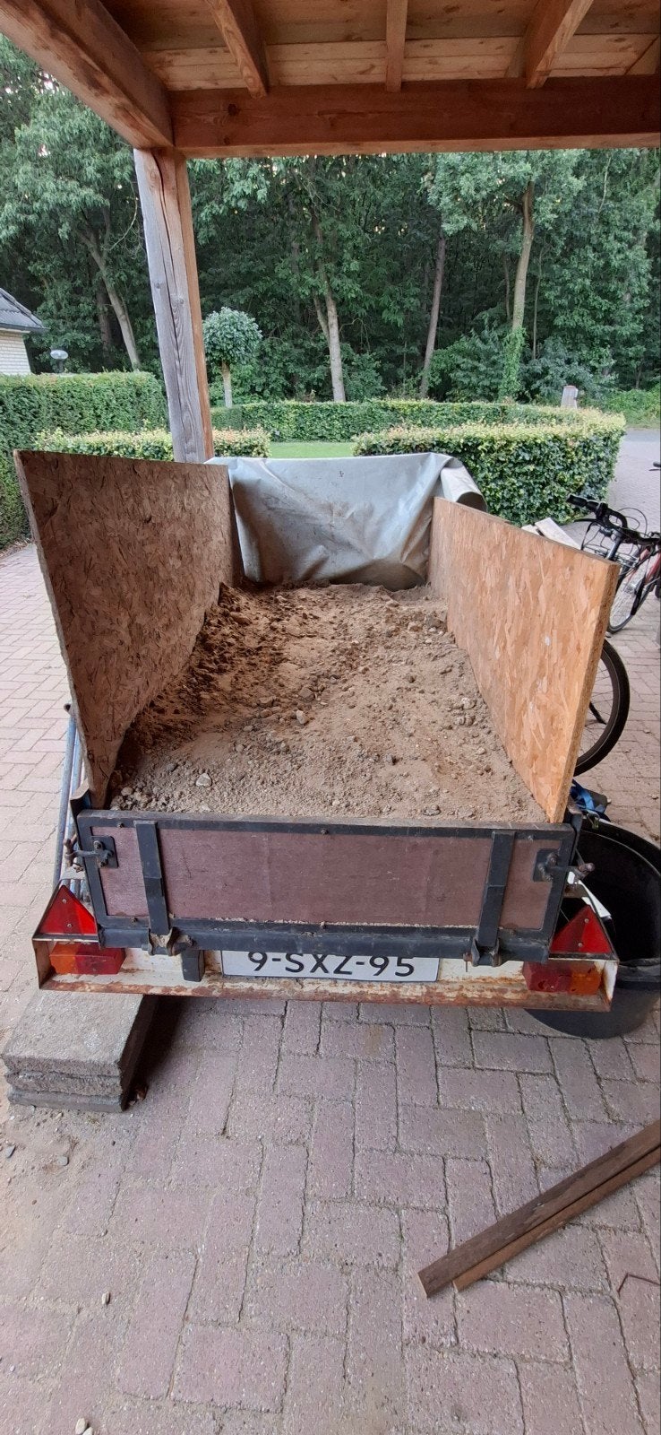 Wit zand, Ophalen, Gebruikt
