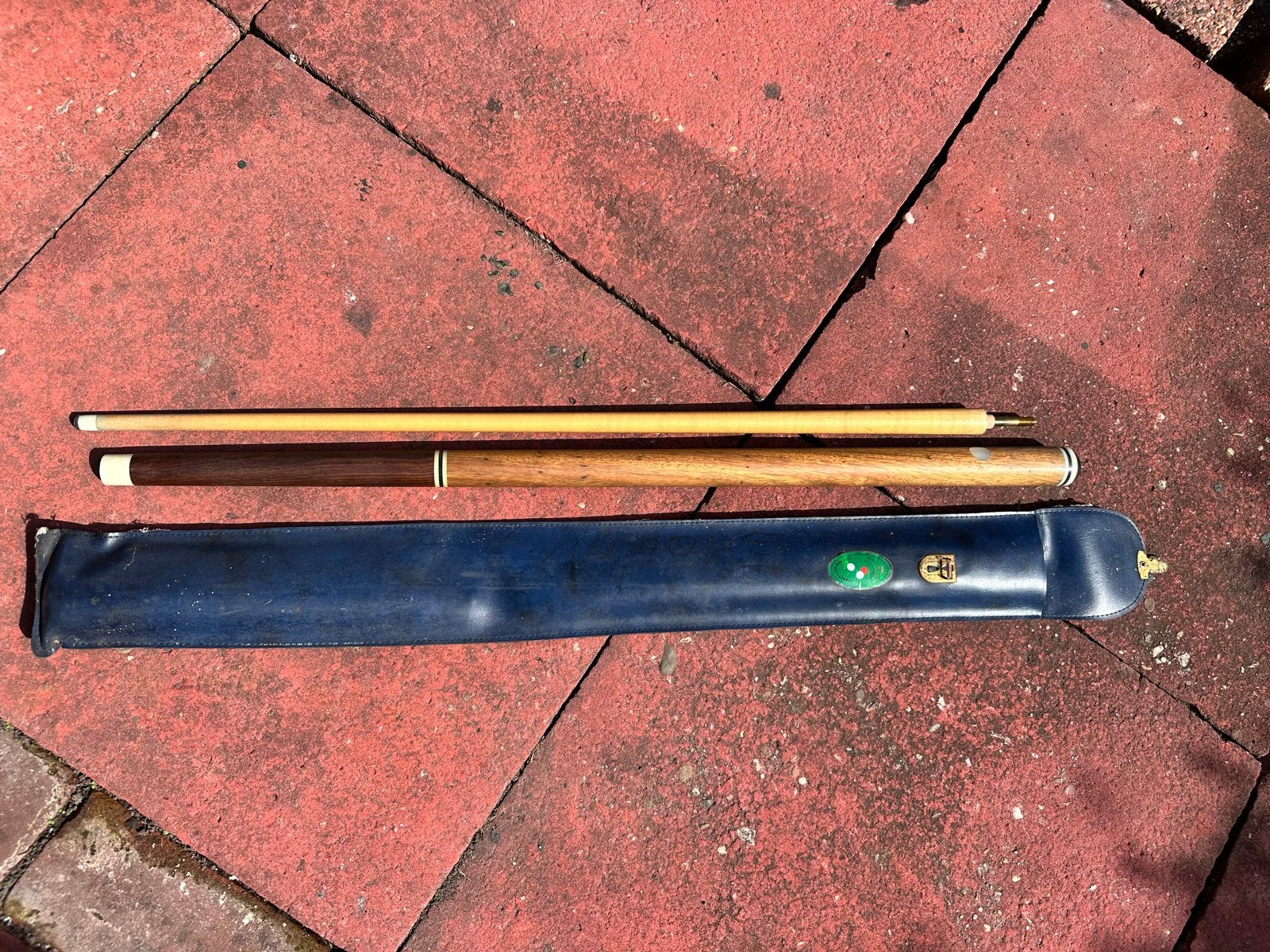 Biljartkeu met koffer, Ophalen of Verzenden, Gebruikt, Keu of Ballen