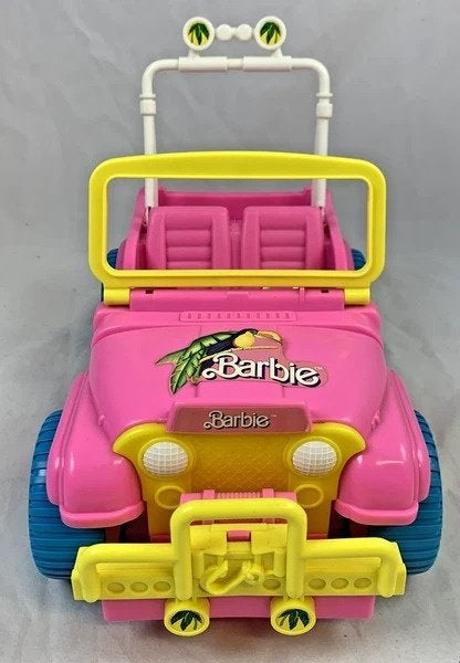 Barbie Island Fun Jeep Mattel Vintage 1987 met doos 7945, Coolsingel 104, 3011 AG Rotterdam, Netherlands, Verzenden, Zo goed als nieuw