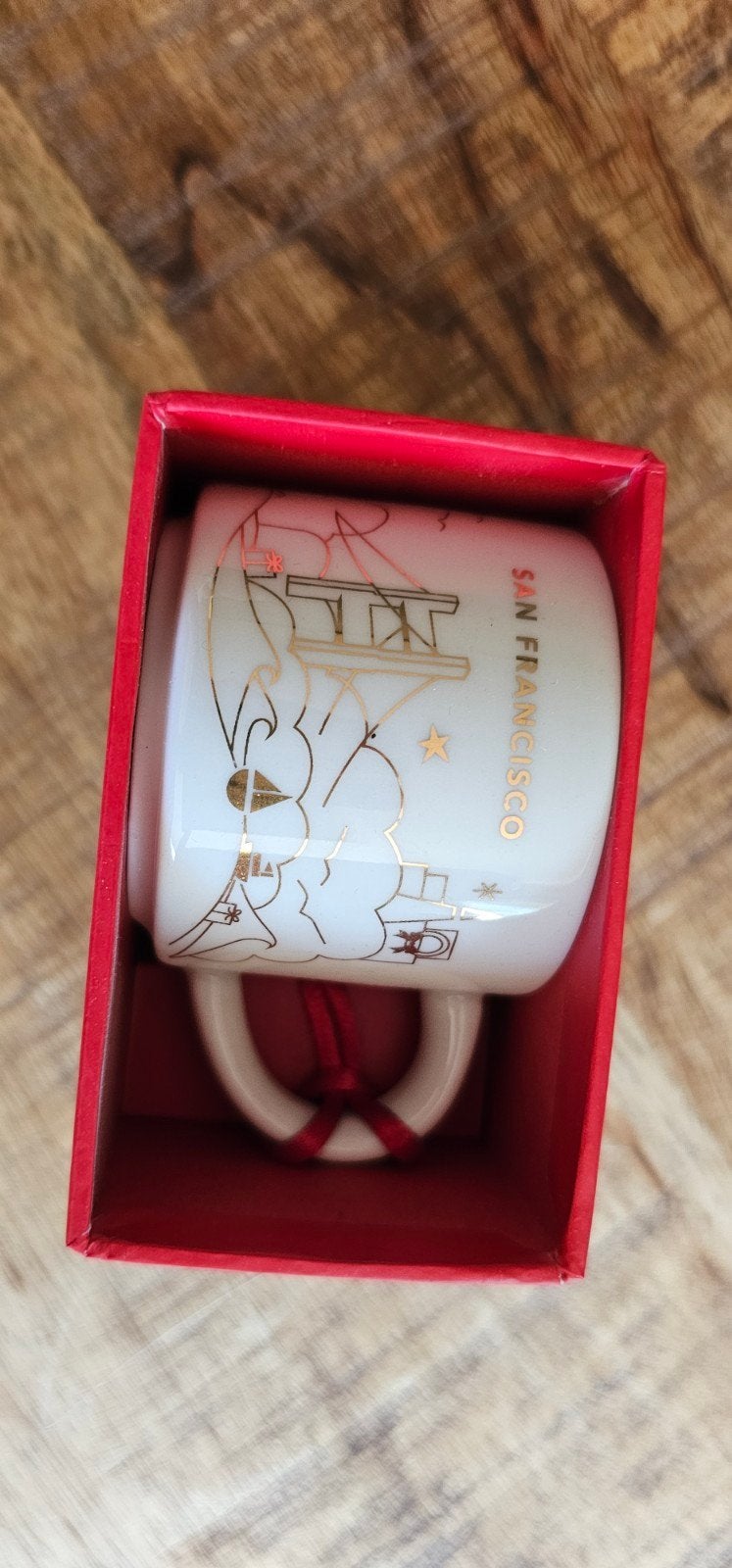 Starbucks "You Are Here" San Fransisco  Holiday Gold Edition, Ophalen of Verzenden