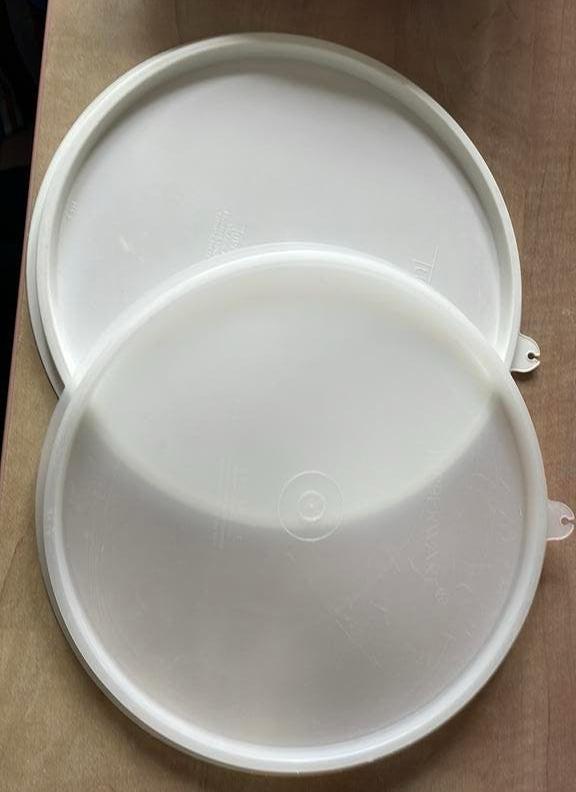 Wit Deksel tupperware wasemmer, Ophalen of Verzenden, Wit, Overige typen