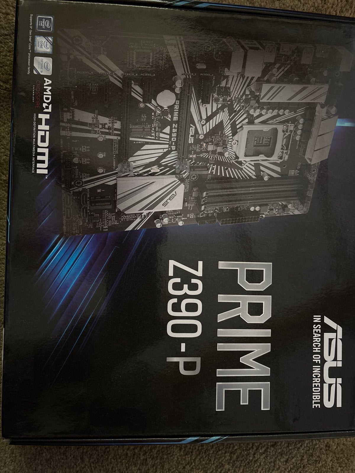 ASUS PRIME Z390-P Moederbord - Nieuw in doos, Computers en Software, Moederborden, Ophalen of Verzenden, Nieuw, Intel, DDR4