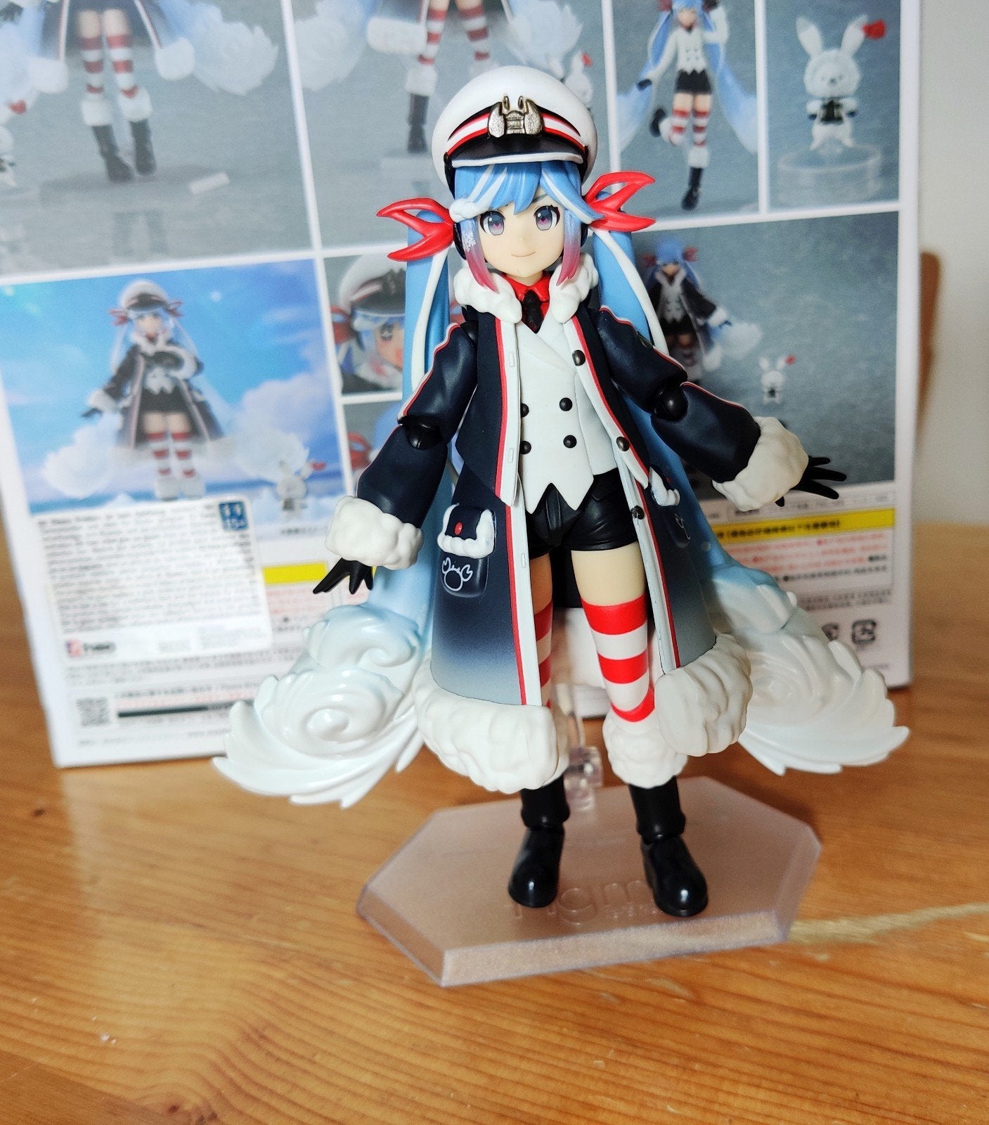 Snow Miku Grand Voyage figma anime figure, Ophalen of Verzenden, Zo goed als nieuw