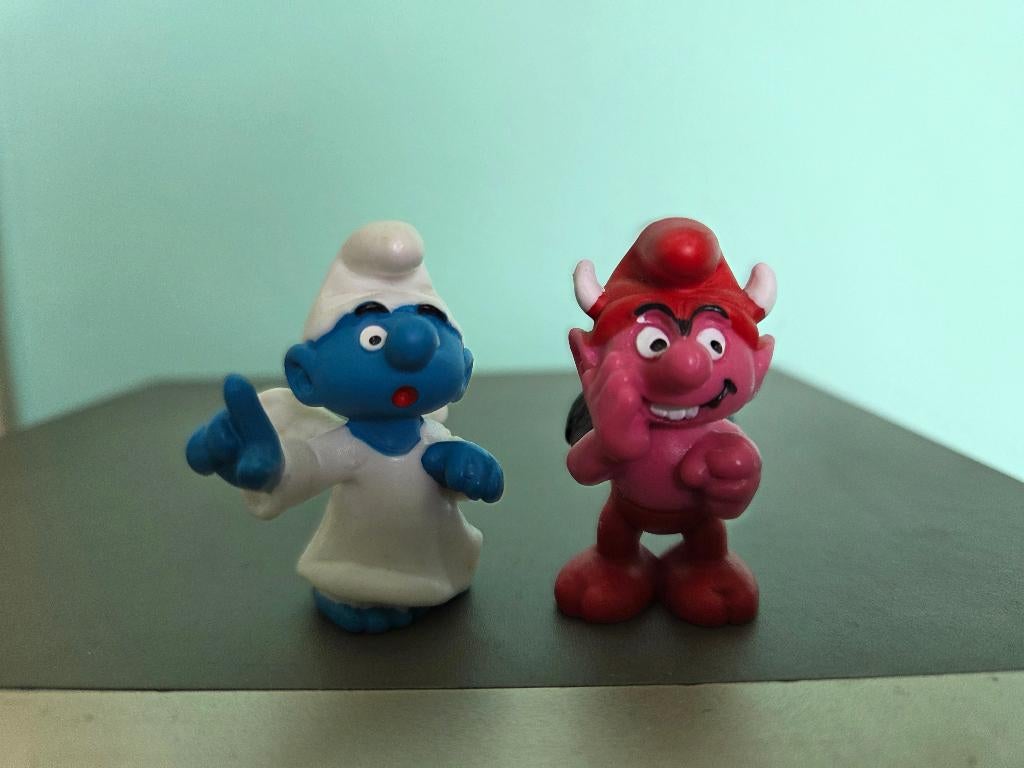 Smurfen, engel en duivel, Verzamelen, Ophalen of Verzenden, Nieuw, Verschillende Smurfen