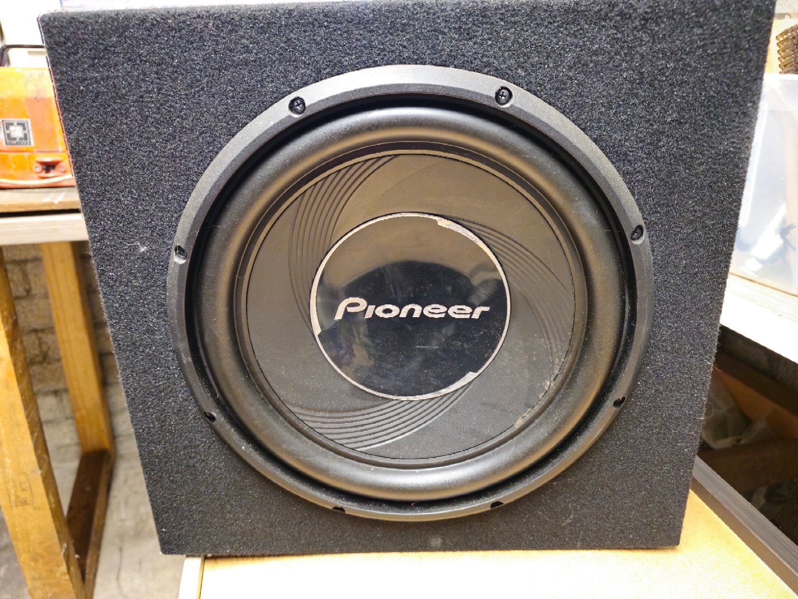 Pioneer Subwoofer met 500W Versterker, Ophalen, Gebruikt