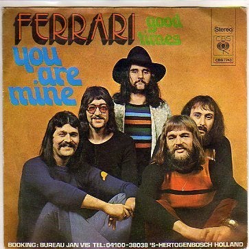 Nederpop: Ferrari- You are Mine, Gebruikt, 7 inch, Ophalen of Verzenden, Beschermende buitenhoes