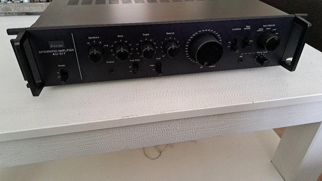 Sansui AU-317 Vintage Versterker, Overige merken, Ophalen of Verzenden, Zo goed als nieuw, Minder dan 60 watt