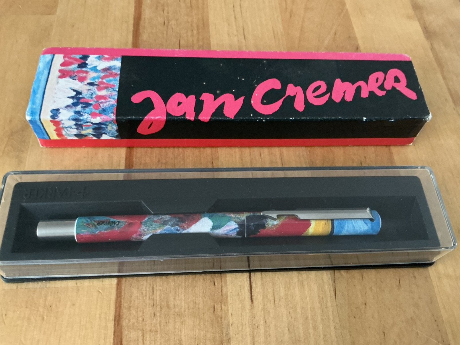 DECEMBERCADEAU Parker pen collecters item Jan Cremer, Ophalen of Verzenden, Balpen, Parker