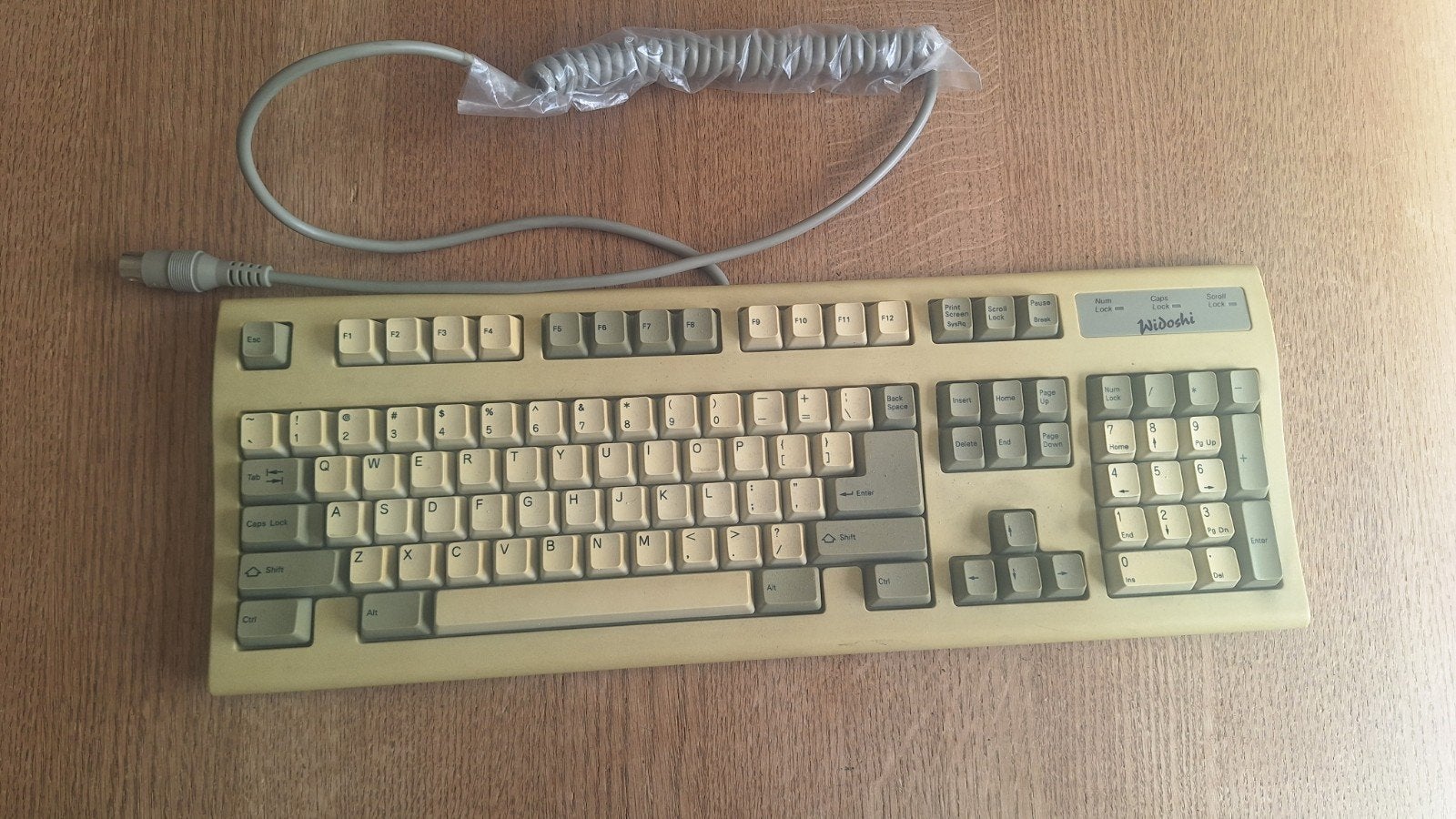 Widoshi din toetsenbord model 6511, Computers en Software, Vintage Computers, Ophalen of Verzenden, Widoshi