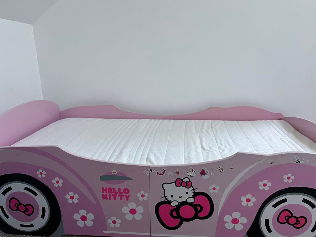 Hello Kitty Bed, Ophalen, Nieuw, 70 tot 85 cm, Matras