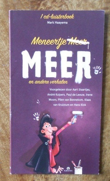 Luisterboek met 1 CD : Meneertje MEER en andere verhalen, Ophalen of Verzenden, Cd