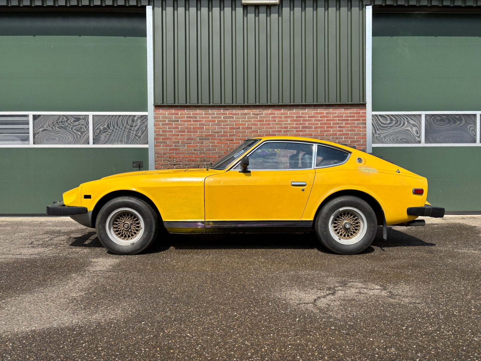 Datsun 280Z Coupe 1977 Sunburst Yellow MATCHING, Overige merken, Zwart, Geel, Handgeschakeld