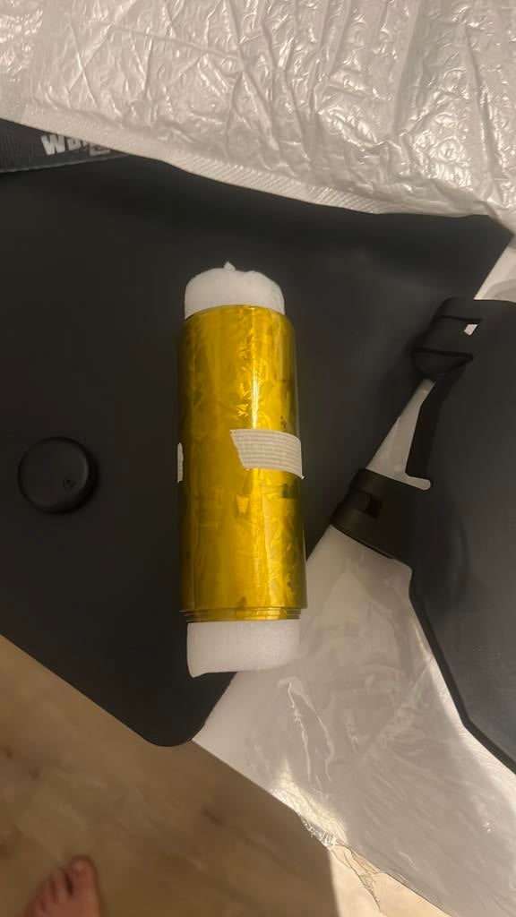 Golden fork wrap, Ophalen of Verzenden