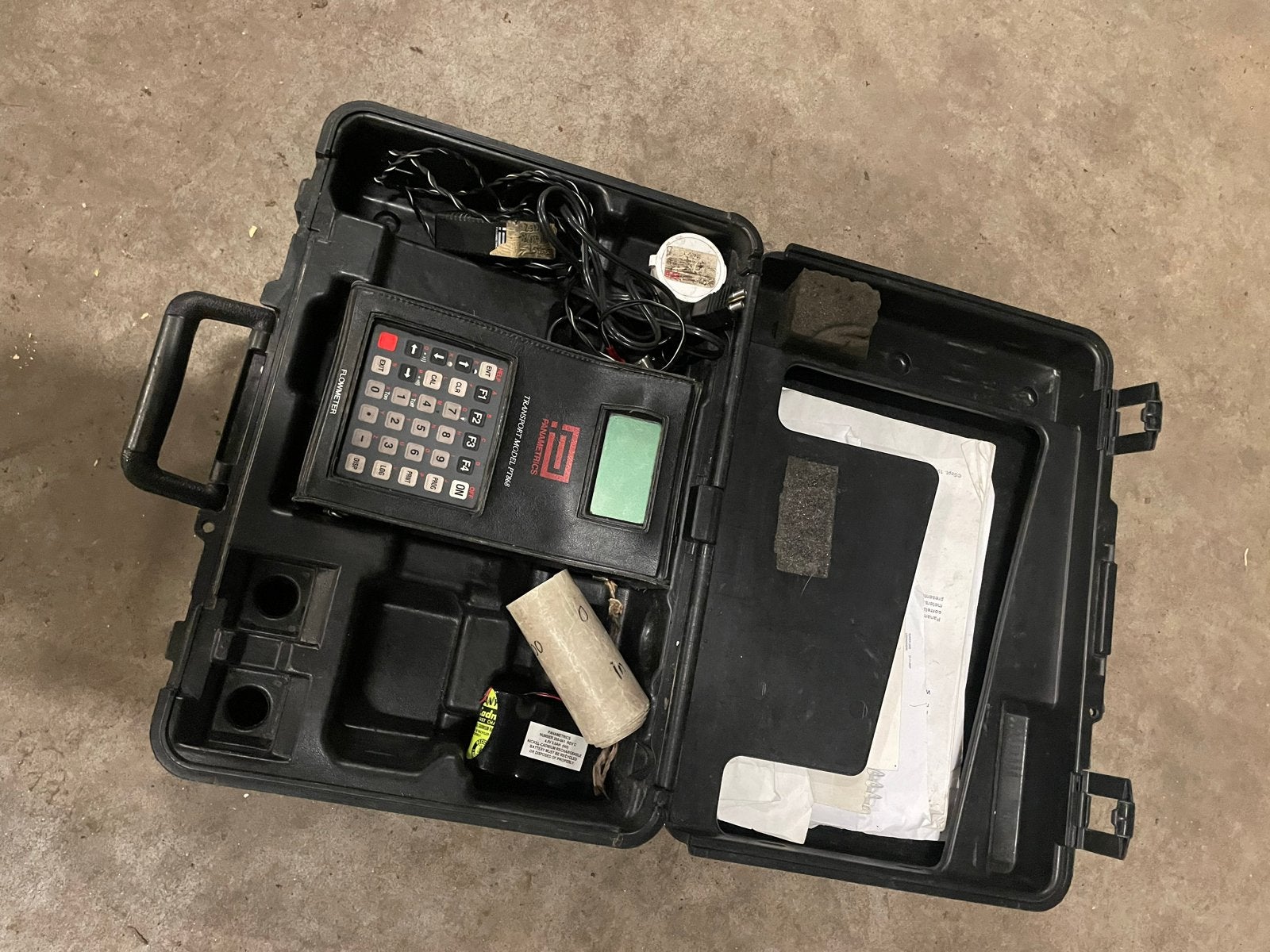 Panametrics Transport Model PT868 Flowmeter - Werking Onbeke, Ophalen of Verzenden, Gebruikt, Overige meters