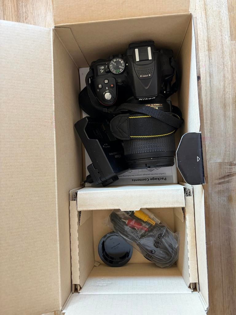 Nikon D5300 spiegelreflexcamera met 18-140mm VR lens, Ophalen, Gebruikt, Spiegelreflex, Nikon