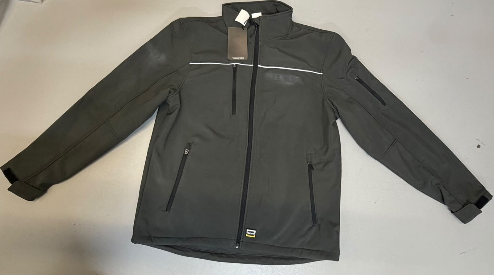 Tricorp Softshell Luxe Unisex XL - Foute Bedrukking, Ophalen of Verzenden, Nieuw, Maat 56/58 (XL), Grijs