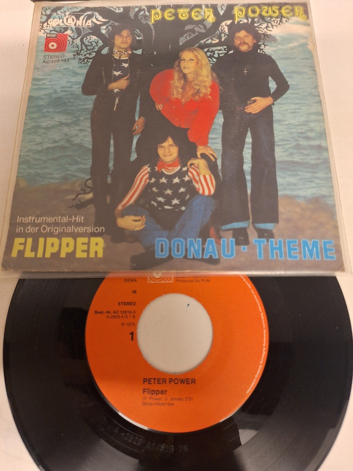 Peter Power - Flipper, 1976., Fotohoes, Verzenden, 7 inch, Elektronisch