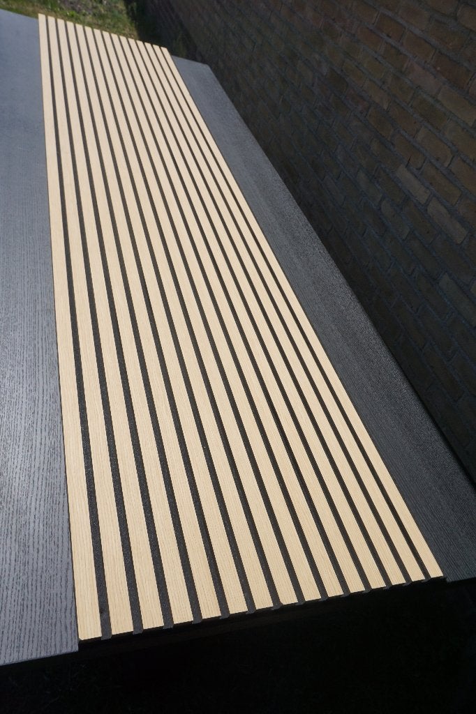 Akoestische panelen lattenwand - 2 kleuren, Huis en Inrichting, Woonaccessoires | Overige, Ophalen, Gebruikt