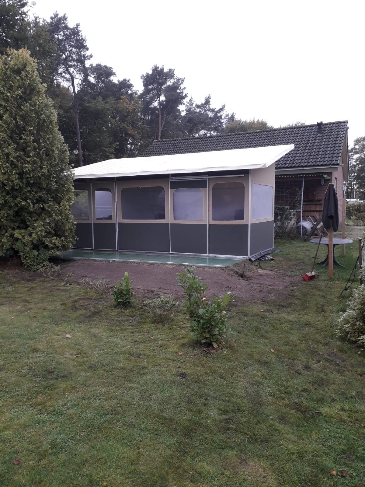 voortent/aanbouw voor camper of caravann, Ophalen of Verzenden, Gebruikt, Ten Cate All Season 240g/m2, Overige merken