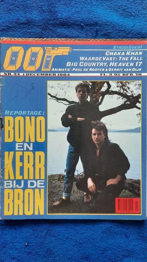 OOR 24-1984 Bono Kerr Heaven 17 Big Country Fall Kahn Cope, Boeken, Ophalen of Verzenden, Zo goed als nieuw, Muziek, Film of Tv