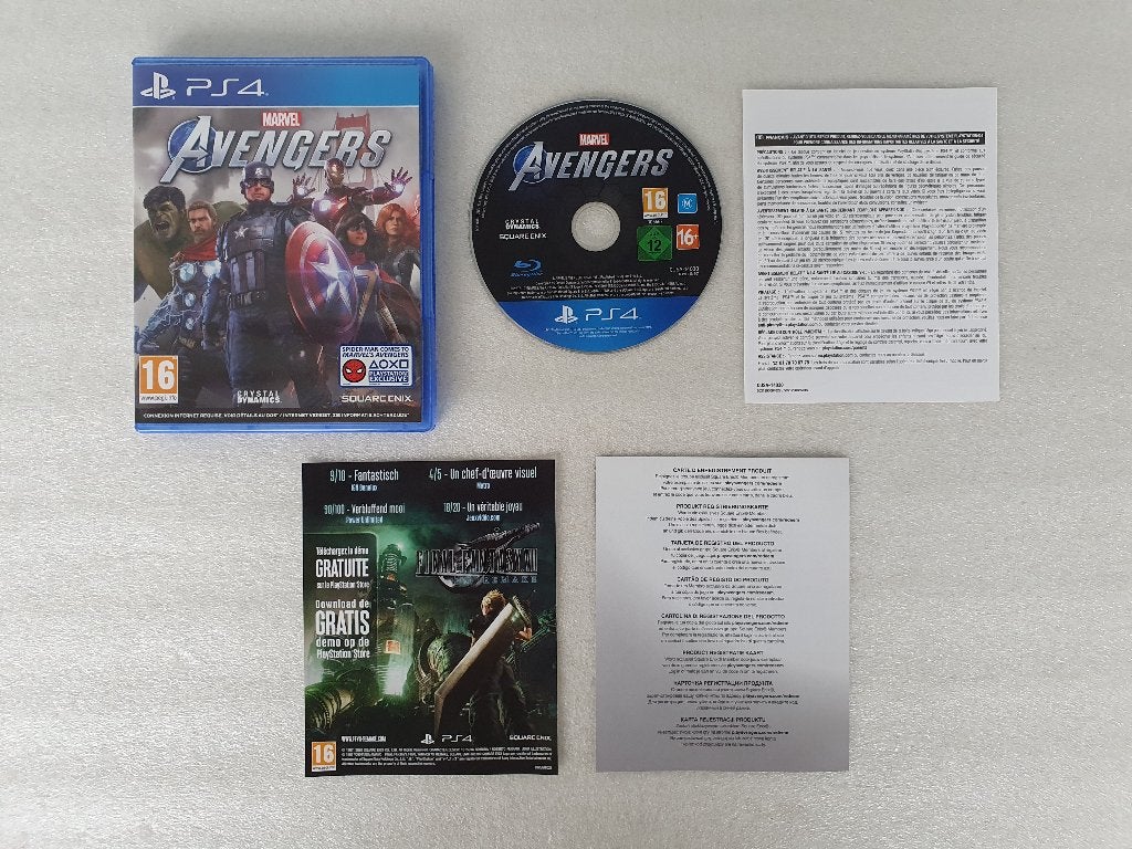 PS4: Marvel Avengers, Avontuur en Actie, Gebruikt, 1 speler, Ophalen of Verzenden