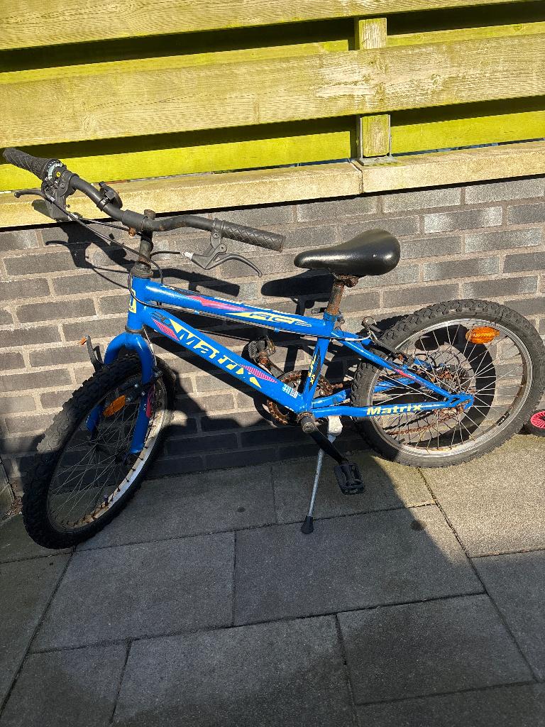 16” kinderfiets, Ophalen, Gebruikt, 16 tot 20 inch, Matrix