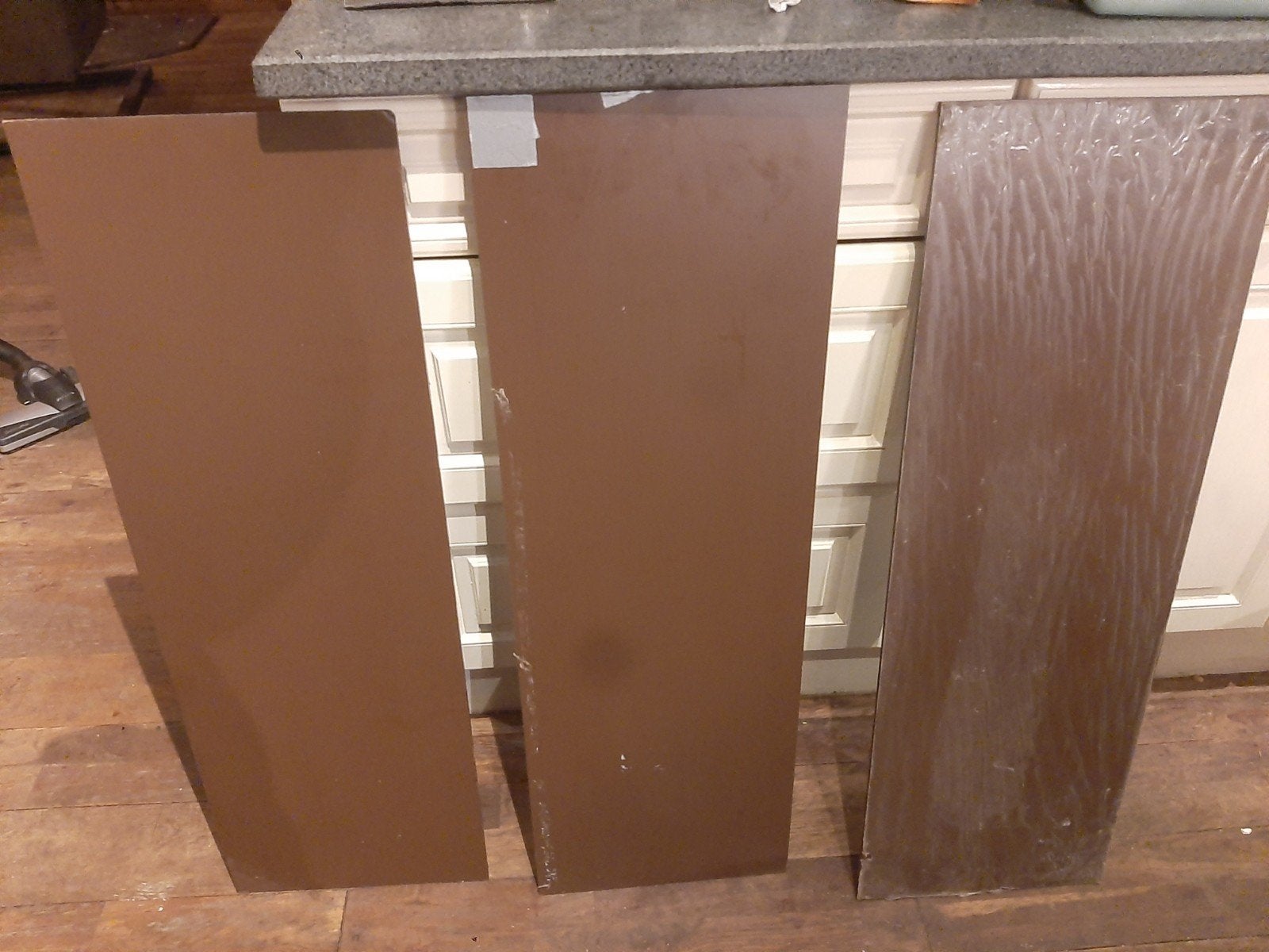 Trespa platen zwart voor buiten, Ophalen of Verzenden, Gebruikt, HPL, Minder dan 20 mm