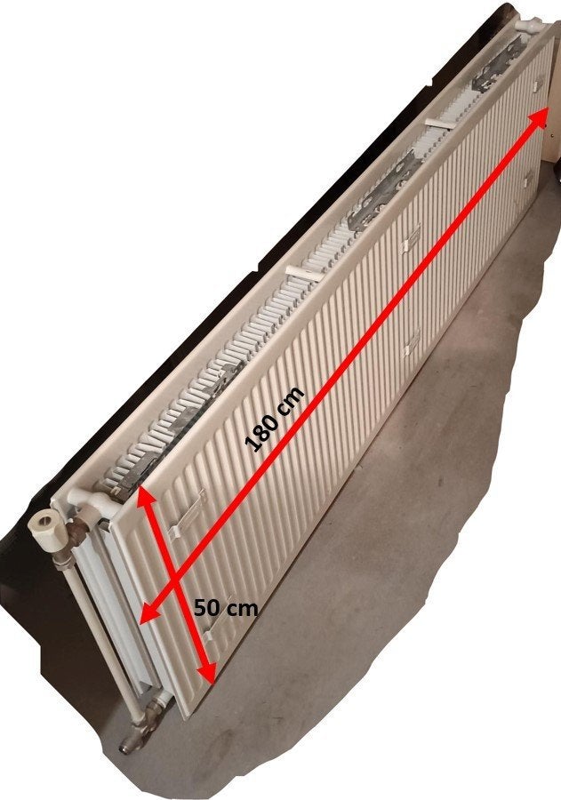 Radiator, Ophalen, 30 tot 80 cm, Gebruikt, Radiator