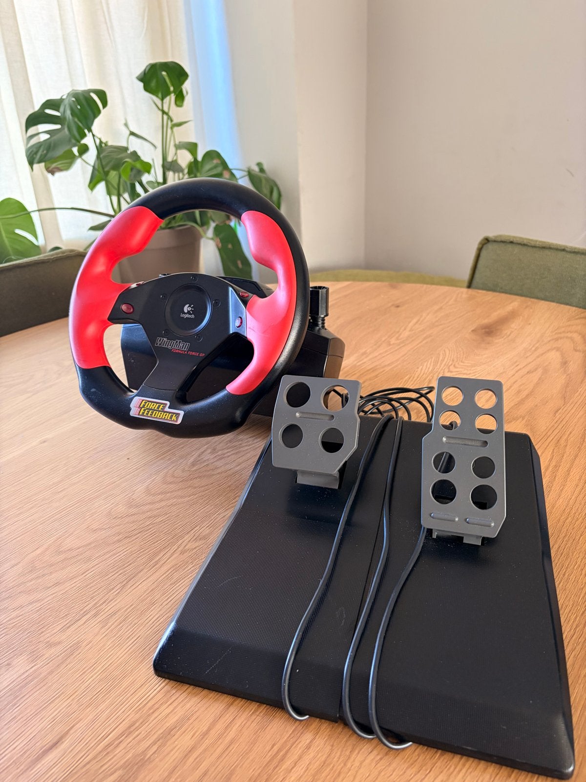 Logitech WingMan Formula Force GP Racing Wheel (2005), 1 speler, Ophalen of Verzenden, Zo goed als nieuw